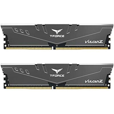 Mémoire de jeu DDR4 TEAMGROUP Team T-Force Vulcan Z 2 x 16 GB 3600 MHz 288 Pin DIMM Gris - Publicité Mémoire de jeu DDR4 TEAMGROUP Team T-Force Vulcan Z 2 x 16 GB 3600 MHz 288 Pin DIMM Gris - Publicité
