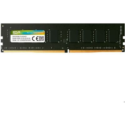 SP SILICON POWER Mémoire RAM DDR4 - Silicon Power - 32Go 3200MT/s - UDIMM CL22 - SP032GBLFU320X02 - Publicité SP SILICON POWER Mémoire RAM DDR4 - Silicon Power - 32Go 3200MT/s - UDIMM CL22 - SP032GBLFU320X02 - Publicité