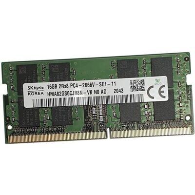 16Go RAM DDR4 PC4-21300S Hynix HMA82GS6CJR8N-VK SODIMM PC Portable - Publicité 16Go RAM DDR4 PC4-21300S Hynix HMA82GS6CJR8N-VK SODIMM PC Portable - Publicité