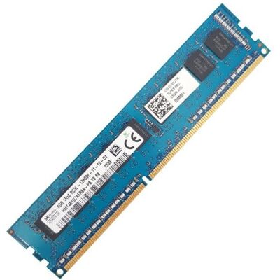 Barrette Mémoire 4Go RAM DDR3 SK hynix HMT451U7AFR8A-PB DIMM PC3L-12800E 1Rx8 - Publicité Barrette Mémoire 4Go RAM DDR3 SK hynix HMT451U7AFR8A-PB DIMM PC3L-12800E 1Rx8 - Publicité