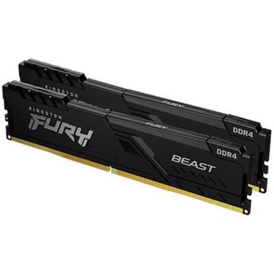 Mémoire Kingston FURY Beast 64 Go (2 x 32 Go) DDR4 3600 MHz CL18 - Publicité Mémoire Kingston FURY Beast 64 Go (2 x 32 Go) DDR4 3600 MHz CL18 - Publicité