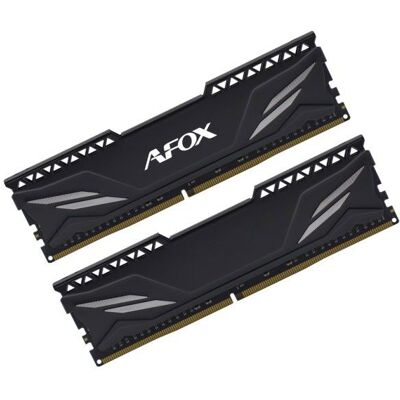 Mémoire RAM DDR4 - AFOX - 16GB (2x8GB) Gaming - 3200 MHz - CL16 - XMP 2.0 - Publicité Mémoire RAM DDR4 - AFOX - 16GB (2x8GB) Gaming - 3200 MHz - CL16 - XMP 2.0 - Publicité