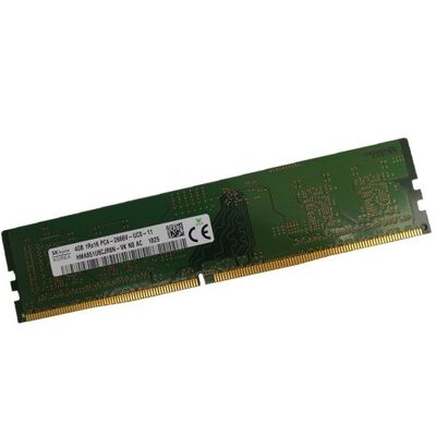 4Go RAM Hynix HMA851U6CJR6N-VKN0 DDR4 DIMM PC4-21300U 2666MHz 1Rx8 1.2v CL19 - Publicité 4Go RAM Hynix HMA851U6CJR6N-VKN0 DDR4 DIMM PC4-21300U 2666MHz 1Rx8 1.2v CL19 - Publicité