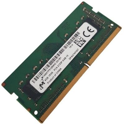 Barrette Mémoire 4Go RAM DDR4 MICRON MTA8ATF51264HZ 1Rx8 PC4-2133P SO-DIMM - Publicité Barrette Mémoire 4Go RAM DDR4 MICRON MTA8ATF51264HZ 1Rx8 PC4-2133P SO-DIMM - Publicité
