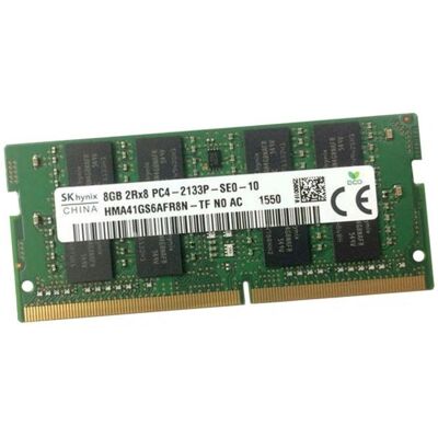 8Go RAM Hynix HMA41GS6AFR8N-TF SODIMM DDR4-2133P PC4-17000S 2Rx8 260-Pin CL15 - Publicité 8Go RAM Hynix HMA41GS6AFR8N-TF SODIMM DDR4-2133P PC4-17000S 2Rx8 260-Pin CL15 - Publicité