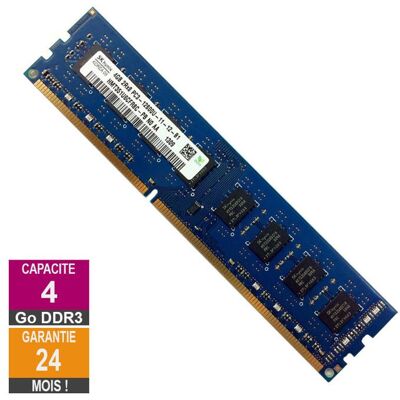 Hynix HMT351U6CFR8C-PB 4GB DDR3 1600MHz RAM - Module de Mémoire - Publicité Hynix HMT351U6CFR8C-PB 4GB DDR3 1600MHz RAM - Module de Mémoire - Publicité