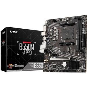 Carte mère MSI B550M-A PRO - Publicité Carte mère MSI B550M-A PRO - Publicité