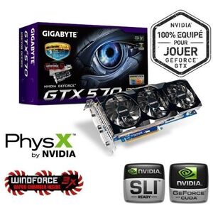 Gigabyte GTX570 1280Mo GDDR5 OC - Publicité Gigabyte GTX570 1280Mo GDDR5 OC - Publicité