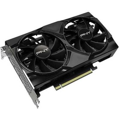 Carte graphique - PNY - GeForce RTX 5060 - 8 Go GDDR - Dual Fan - Overclockée Noir - Publicité Carte graphique - PNY - GeForce RTX 5060 - 8 Go GDDR - Dual Fan - Overclockée Noir - Publicité