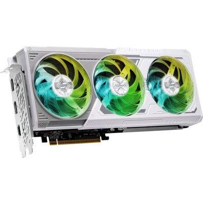 ASROCK - RX9000 - Carte graphique - Radeon RX 9060 XT - RX9060XT SL - 16 Go GDDR6 Blanc - Publicité ASROCK - RX9000 - Carte graphique - Radeon RX 9060 XT - RX9060XT SL - 16 Go GDDR6 Blanc - Publicité