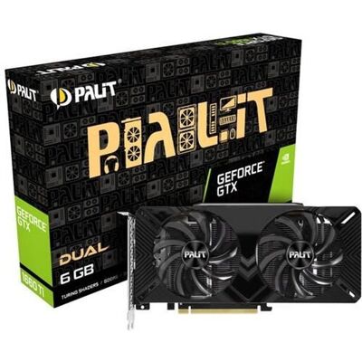 PALIT GTX 1660 TI DUAL 6GB - Publicité PALIT GTX 1660 TI DUAL 6GB - Publicité