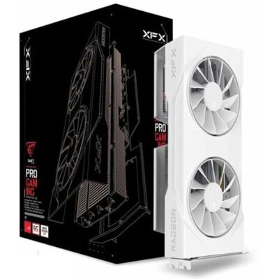 XFX SWIFT AMD Radeon RX 9060 XT OC Triple Fan 16GB GDDR6 FSR 4 - Publicité XFX SWIFT AMD Radeon RX 9060 XT OC Triple Fan 16GB GDDR6 FSR 4 - Publicité