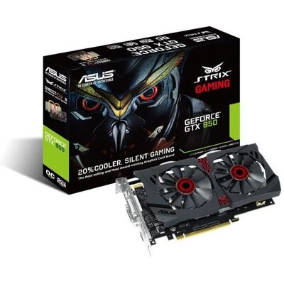 Asus STRIX GTX 950 2Go GDDR5 - Publicité Asus STRIX GTX 950 2Go GDDR5 - Publicité