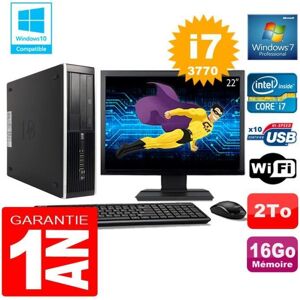 PC - HP - Compaq Elite 8300 SFF - Core i7-3770 - 16 Go RAM - 2 To HDD - Windows 7 Pro - Publicité PC - HP - Compaq Elite 8300 SFF - Core i7-3770 - 16 Go RAM - 2 To HDD - Windows 7 Pro - Publicité