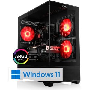 PC Gaming - CSL Computer - M12240H - AMD Ryzen 7 8700F - Radeon RX 9070 - 32 Go RAM - 1 To SSD Noir - Publicité PC Gaming - CSL Computer - M12240H - AMD Ryzen 7 8700F - Radeon RX 9070 - 32 Go RAM - 1 To SSD Noir - Publicité