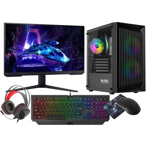VIST PC Gaming Ryzen 7 5700G - RAM 32Go - RX VEGA8 - SSD 1To nVme - WIFI - LCD 24 - Windows 11 Pro Noir - Publicité VIST PC Gaming Ryzen 7 5700G - RAM 32Go - RX VEGA8 - SSD 1To nVme - WIFI - LCD 24 - Windows 11 Pro Noir - Publicité