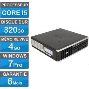 Mini PC bureau HP Compaq Elite 8300 USDT / Core I5-3570S 3.10 Ghz /320Go / 4 Go Ram / Win7/ Garantie 6 mois - Publicité Mini PC bureau HP Compaq Elite 8300 USDT / Core I5-3570S 3.10 Ghz /320Go / 4 Go Ram / Win7/ Garantie 6 mois - Publicité