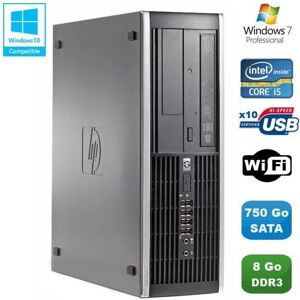 PC HP Compaq Elite 8100 SFF Intel Core i5 650 3.2GHz 8Go 750Go Graveur WIFI W7 - Publicité PC HP Compaq Elite 8100 SFF Intel Core i5 650 3.2GHz 8Go 750Go Graveur WIFI W7 - Publicité