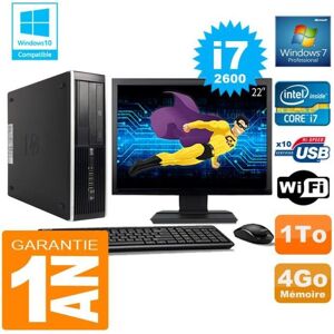 PC - HP - Compaq Elite 8300 SFF - Core i7-2600 - 4 Go RAM - 1 To HDD - Windows 7 Pro - Publicité PC - HP - Compaq Elite 8300 SFF - Core i7-2600 - 4 Go RAM - 1 To HDD - Windows 7 Pro - Publicité