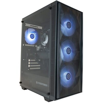 CyberPowerPC PC Gamer - AMD Ryzen 5 9600X - RTX 5060 - 1 To SSD - 16 Go DDR5 RAM - Windows 11 - Publicité CyberPowerPC PC Gamer - AMD Ryzen 5 9600X - RTX 5060 - 1 To SSD - 16 Go DDR5 RAM - Windows 11 - Publicité