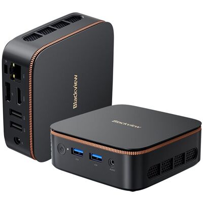 Mini PC - BLACKVIEW - MP20 - AMD Ryzen 3 3300U 3.5 GHz - 8 Go RAM - SSD 256 Go Noir - Publicité Mini PC - BLACKVIEW - MP20 - AMD Ryzen 3 3300U 3.5 GHz - 8 Go RAM - SSD 256 Go Noir - Publicité