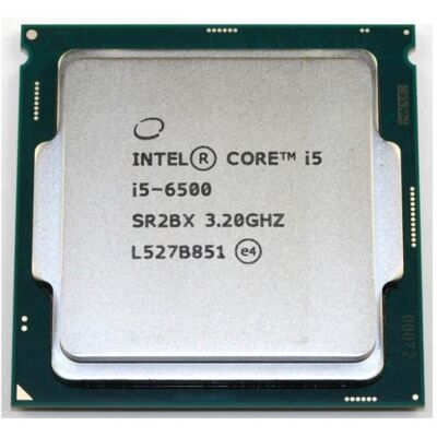 Processeur Intel Core i5 6500 3.20GHz cpu pc ordinateur bureau microprocesseur SR2BX Skylake Soket 1151 DDR4 4 coeurs gaming 65W Blanc - Publicité Processeur Intel Core i5 6500 3.20GHz cpu pc ordinateur bureau microprocesseur SR2BX Skylake Soket 1151 DDR4 4 coeurs gaming 65W Blanc - Publicité