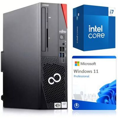 Ordinateur de bureau FUJITSU Desktop ESPRIMO D7010 i7-10700 16GB 256GB W11P - Publicité Ordinateur de bureau FUJITSU Desktop ESPRIMO D7010 i7-10700 16GB 256GB W11P - Publicité