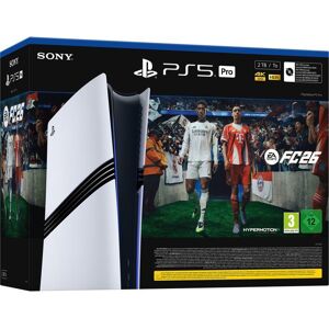 SONY COMPUTER ENTERTAINMENT Pack PS5 Pro : Console PlayStation 5 Pro + FC26 (code dans la boite) Blanc - Publicité SONY COMPUTER ENTERTAINMENT Pack PS5 Pro : Console PlayStation 5 Pro + FC26 (code dans la boite) Blanc - Publicité