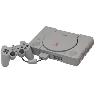 SONY COMPUTER ENTERTAINMENT console de jeu playstation Gris - Publicité SONY COMPUTER ENTERTAINMENT console de jeu playstation Gris - Publicité