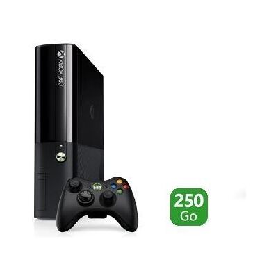 Console de salon - Microsoft - Xbox 360 250 Go - Noir - Nouveau design élégant Noir - Publicité Console de salon - Microsoft - Xbox 360 250 Go - Noir - Nouveau design élégant Noir - Publicité