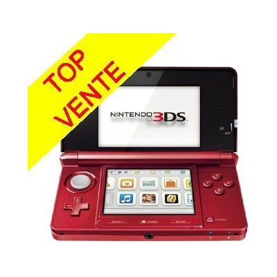 Console portable - Nintendo - 3DS - Rouge - Édition spéciale Rouge - Publicité Console portable - Nintendo - 3DS - Rouge - Édition spéciale Rouge - Publicité