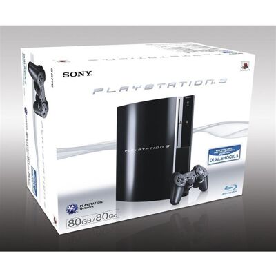 SONY COMPUTER ENTERTAINMENT Console Sony PlayStation 3 / PS3 - 80 Go - Full HD - Lecteur Blu-Ray - Garantie 1 an Noir - Publicité SONY COMPUTER ENTERTAINMENT Console Sony PlayStation 3 / PS3 - 80 Go - Full HD - Lecteur Blu-Ray - Garantie 1 an Noir - Publicité