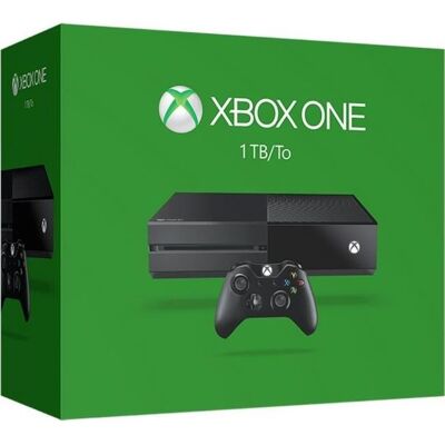 Microsoft Xbox One 1 To Noire Noir - Publicité Microsoft Xbox One 1 To Noire Noir - Publicité