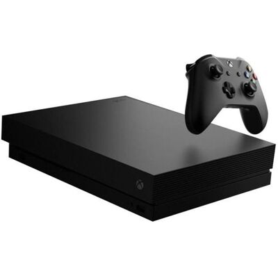 Console de salon - Microsoft - Xbox One X - 1 To HDD - 4K HDR - Noir Noir - Publicité Console de salon - Microsoft - Xbox One X - 1 To HDD - 4K HDR - Noir Noir - Publicité