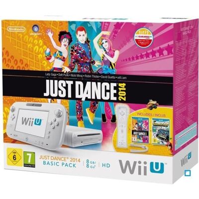 Wii U Pack Basic Just Dance 2014+ Nintendo Land Blanc - Publicité Wii U Pack Basic Just Dance 2014+ Nintendo Land Blanc - Publicité
