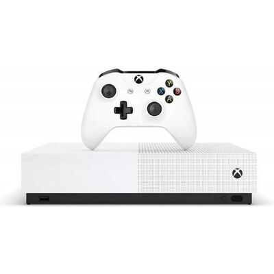 Console Xbox One S 1 To édition entièrement numérique (jeu sans disque) Blanc - Publicité Console Xbox One S 1 To édition entièrement numérique (jeu sans disque) Blanc - Publicité
