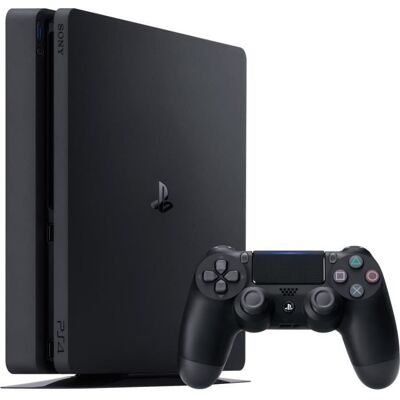 Console de jeu - Sony - PS4 Slim - 1 To - Wifi - Noir Noir - Publicité Console de jeu - Sony - PS4 Slim - 1 To - Wifi - Noir Noir - Publicité