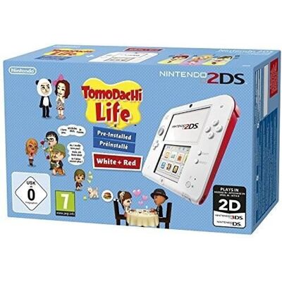Console portable - NINTENDO - 2DS - Rouge - 4 Go - Tomodachi Life inclus Rouge - Publicité Console portable - NINTENDO - 2DS - Rouge - 4 Go - Tomodachi Life inclus Rouge - Publicité