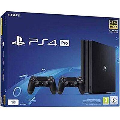 Sony Console de salon - Playstation - PS4 Pro - 1 To - Bundle - 2 Manettes DualShock 4 Noir - Publicité Sony Console de salon - Playstation - PS4 Pro - 1 To - Bundle - 2 Manettes DualShock 4 Noir - Publicité