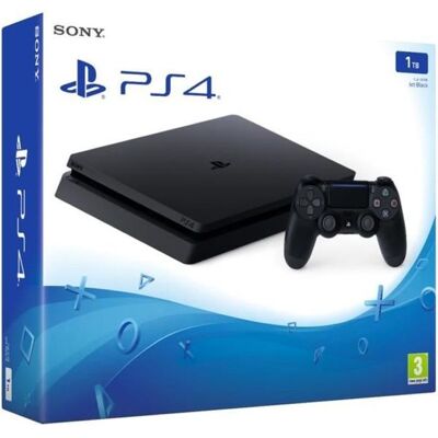 SONY COMPUTER ENTERTAINMENT Nouvelle PS4 Slim Noire 1 To Noir - Publicité SONY COMPUTER ENTERTAINMENT Nouvelle PS4 Slim Noire 1 To Noir - Publicité