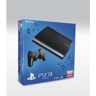 SONY COMPUTER ENTERTAINMENT Console PlayStation 3 - Sony - 500 Go - Noir - Manette sans fil Bluetooth® Noir - Publicité SONY COMPUTER ENTERTAINMENT Console PlayStation 3 - Sony - 500 Go - Noir - Manette sans fil Bluetooth® Noir - Publicité