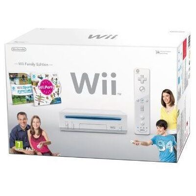 Console de jeux - Nintendo - Wii - Blanc - Sans fil - Edition Standard Blanc - Publicité Console de jeux - Nintendo - Wii - Blanc - Sans fil - Edition Standard Blanc - Publicité