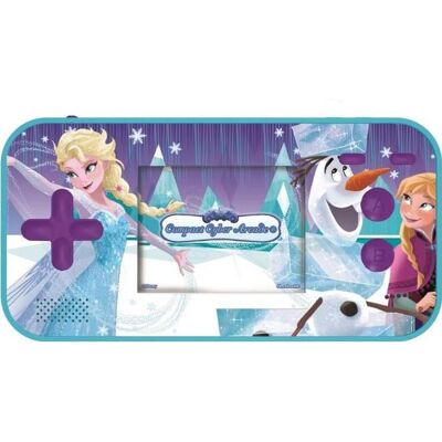 LA REINE DES NEIGES Console de jeux portable enfant Compact Cyber Arcade® LEXIBOOK - 150 jeux Violet - Publicité LA REINE DES NEIGES Console de jeux portable enfant Compact Cyber Arcade® LEXIBOOK - 150 jeux Violet - Publicité