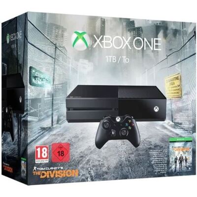 Microsoft Xbox One 1To + The Division Noir - Publicité Microsoft Xbox One 1To + The Division Noir - Publicité