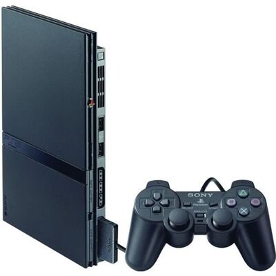 SONY COMPUTER ENTERTAINMENT Console SONY PS TWO / console PS2 Noir - Publicité SONY COMPUTER ENTERTAINMENT Console SONY PS TWO / console PS2 Noir - Publicité