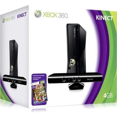 Microsoft XBOX 360 4 Go + KINECT + KINECT ADVENTURES Noir - Publicité Microsoft XBOX 360 4 Go + KINECT + KINECT ADVENTURES Noir - Publicité
