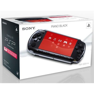 Console Sony PSP 3000 Slim & Lite Noire Base Pack Noir - Publicité Console Sony PSP 3000 Slim & Lite Noire Base Pack Noir - Publicité