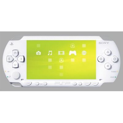 SONY- CONSOLE PSP WHITE BASIC PACK Blanc - Publicité SONY- CONSOLE PSP WHITE BASIC PACK Blanc - Publicité