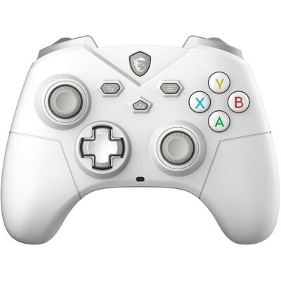 Manette de jeu - PC - FORCE GC300 - Sans fil - Blanc - MSI Blanc - Publicité Manette de jeu - PC - FORCE GC300 - Sans fil - Blanc - MSI Blanc - Publicité