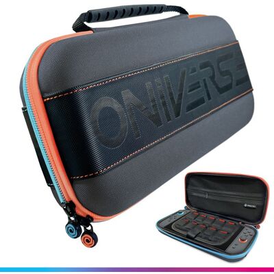 Pochette Protection - Oniverse - Nintendo Switch 2/OLED/Switch - Housse Rigide - Rembourrée - Ergonomique Gris - Publicité Pochette Protection - Oniverse - Nintendo Switch 2/OLED/Switch - Housse Rigide - Rembourrée - Ergonomique Gris - Publicité